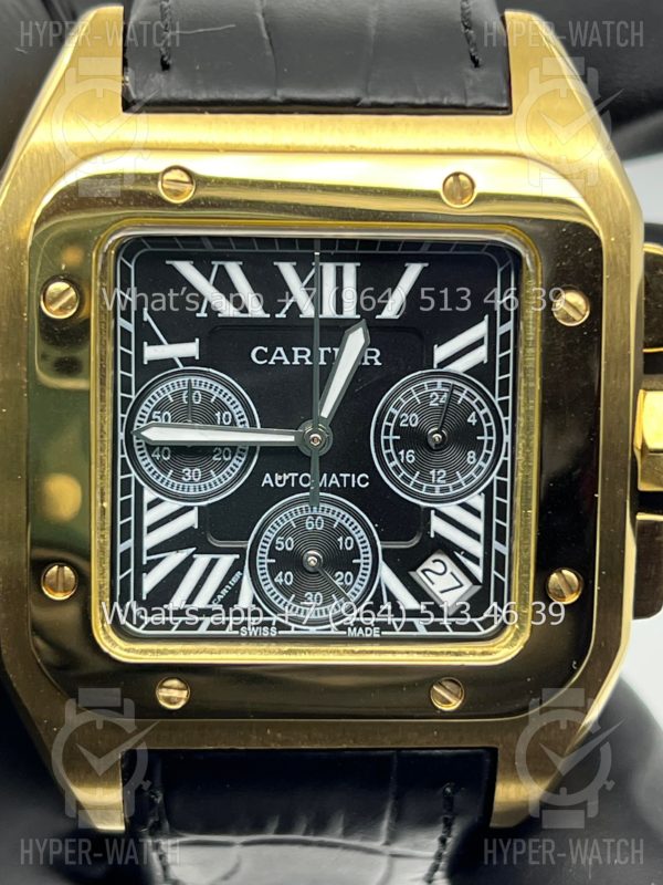 Товар Cartier Santos 100 XL Chronograph 41mm Art 6279 Фото 3 - Cartier Santos 100 XL Chronograph 41mm Art 6279
