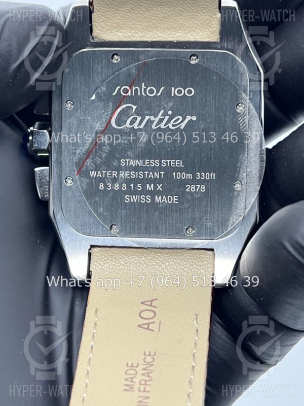 Товар Cartier Santos 100 XL Chronograph 41mm Art 6280 Фото 13 - Cartier Santos 100 XL Chronograph 41mm Art 6280