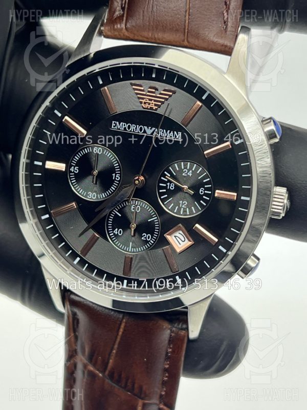 Товар Emporio Armani Renato Chronograph 43mm AR2513 Art 6309 Фото 3 - Emporio Armani Renato Chronograph 43mm AR2513 Art 6309