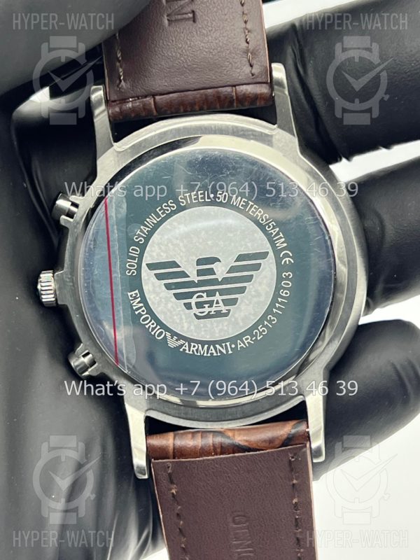 Товар Emporio Armani Renato Chronograph 43mm AR2513 Art 6309 Фото 12 - Emporio Armani Renato Chronograph 43mm AR2513 Art 6309