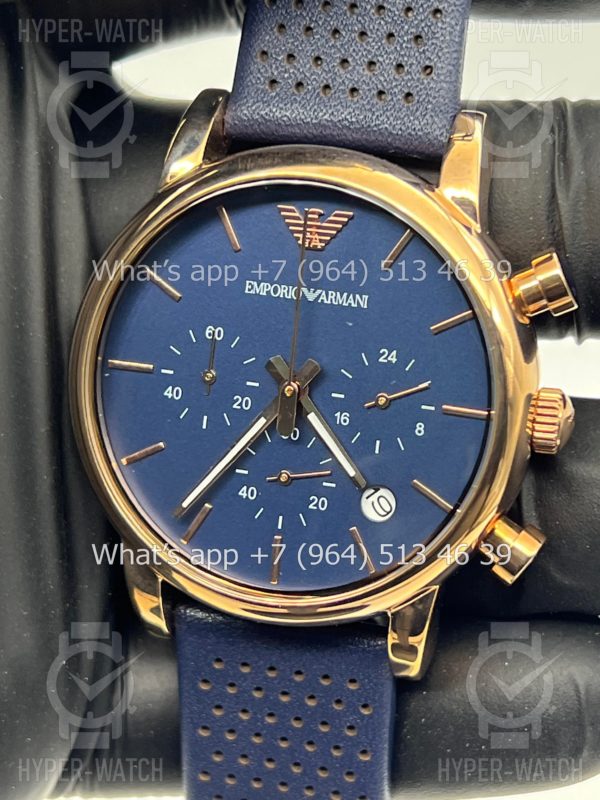 Товар Emporio Armani Sports Chronograph 43mm AR1809 Art 6286 Фото 3 - Emporio Armani Sports Chronograph 43mm AR1809 Art 6286
