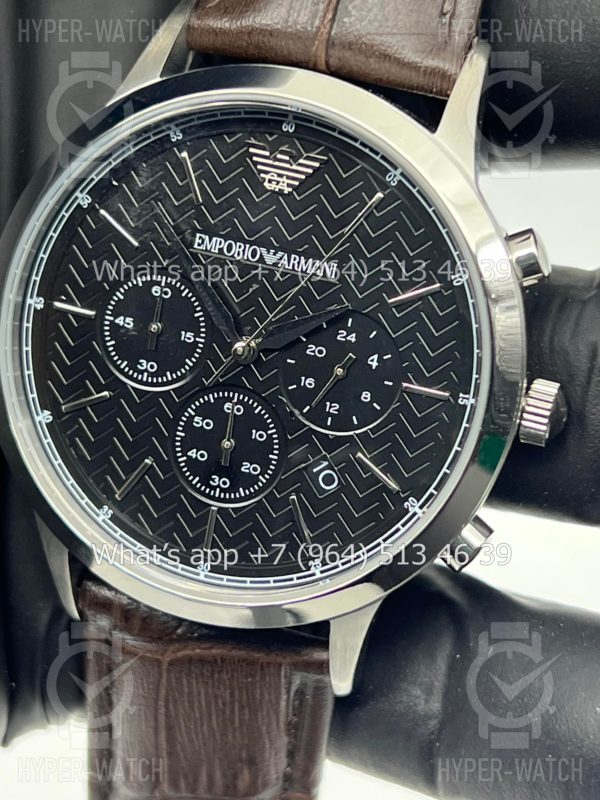 Товар Emporio Armani Renato Chronograph 43mm AR8034 Art 6289 Фото 5 - Emporio Armani Renato Chronograph 43mm AR8034 Art 6289