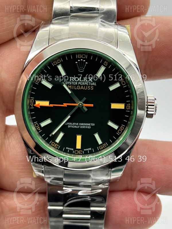 Товар Rolex Milgauss 40mm 116400gv Green Фото 3 - Rolex Milgauss 40mm 116400gv Green