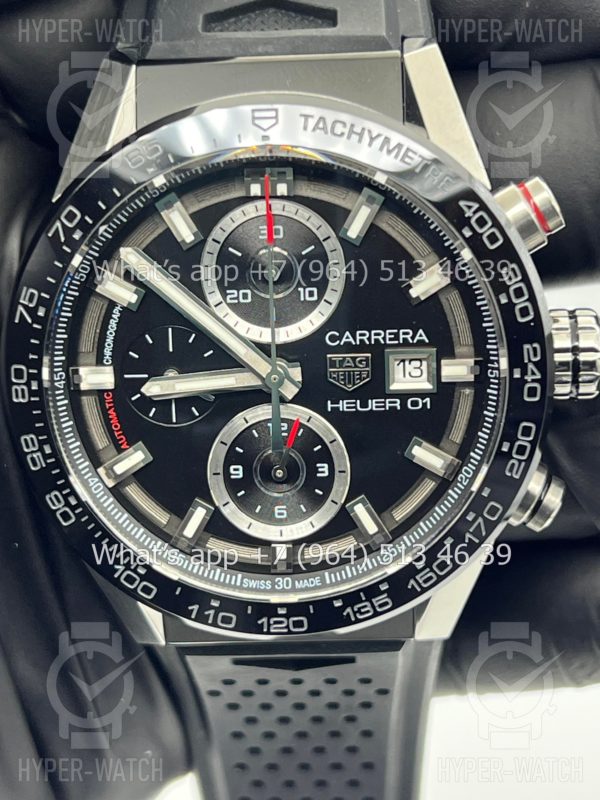 Фото 3 - TAG Heuer Carrera 43mm CAR201Z.FT6046