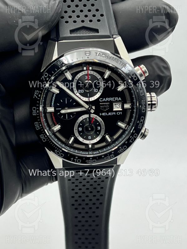 Фото 7 - TAG Heuer Carrera 43mm CAR201Z.FT6046