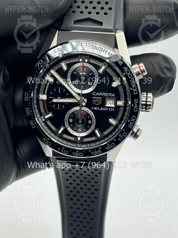 Фото 8 - TAG Heuer Carrera 43mm CAR201Z.FT6046