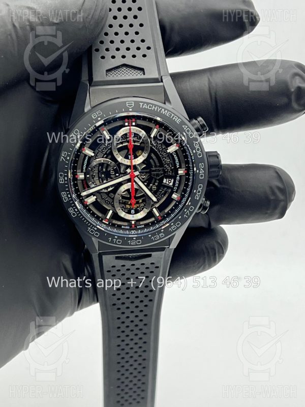 Фото 5 - TAG Heuer Carrera 43mm CAR2090.FT6088