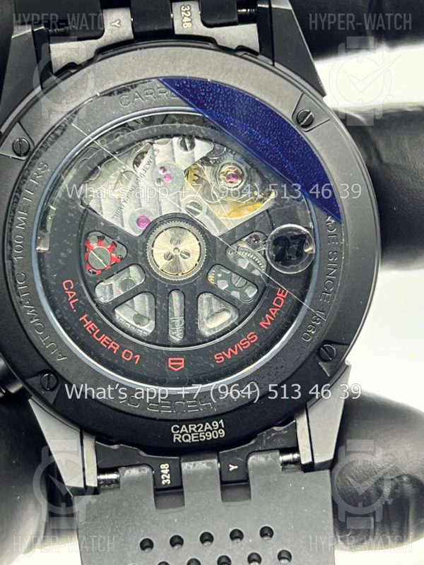 Фото 10 - TAG Heuer Carrera 43mm CAR2090.FT6088