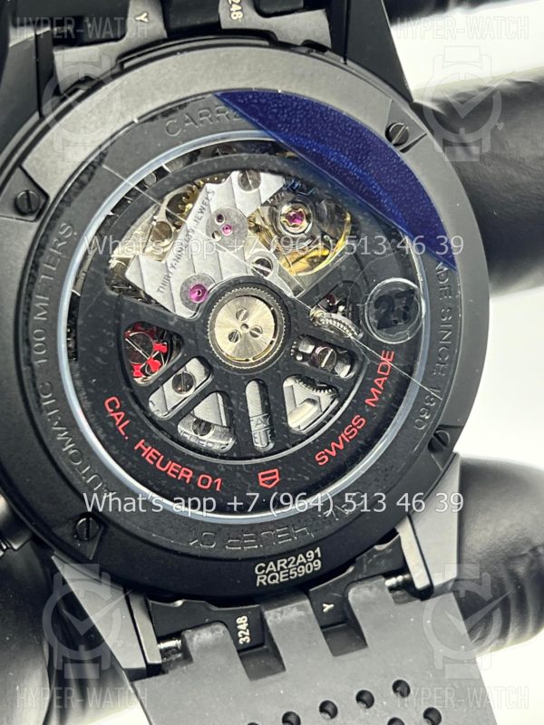 Фото 11 - TAG Heuer Carrera 43mm CAR2090.FT6088