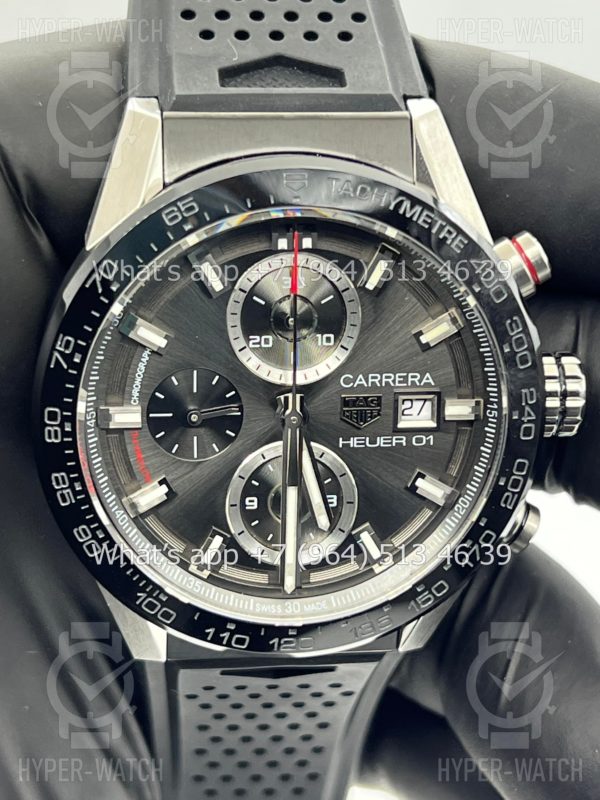 Товар TAG Heuer Carrera 43mm CAR201W.FT6095 Фото 2 - TAG Heuer Carrera 43mm CAR201W.FT6095