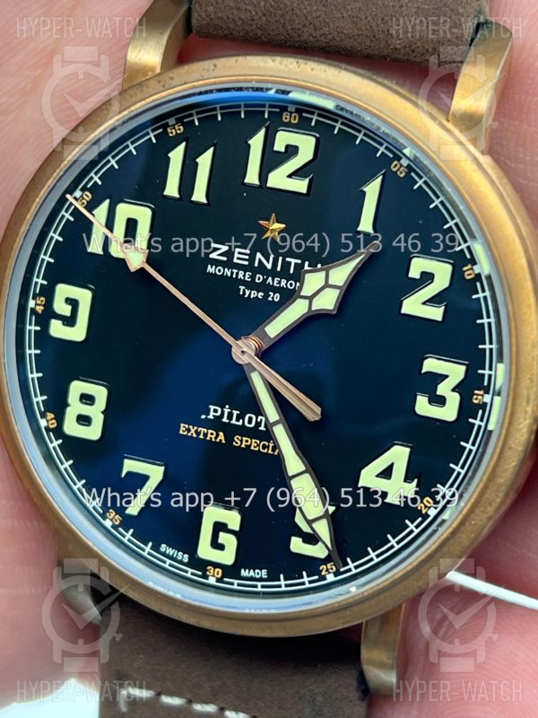 Товар Zenith Pilot Type 20 45mm 29.2430.679/21.C753 Фото 5 - Zenith Pilot Type 20 45mm 29.2430.679/21.C753