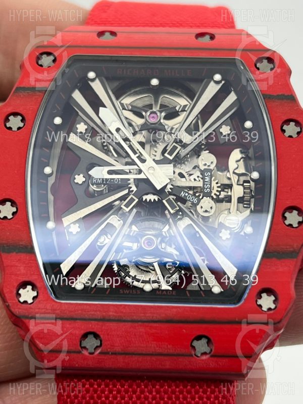Товар Richard Mille RM 12-01 Carbon Tourbillon Фото 9 - Richard Mille RM 12-01 Carbon Tourbillon