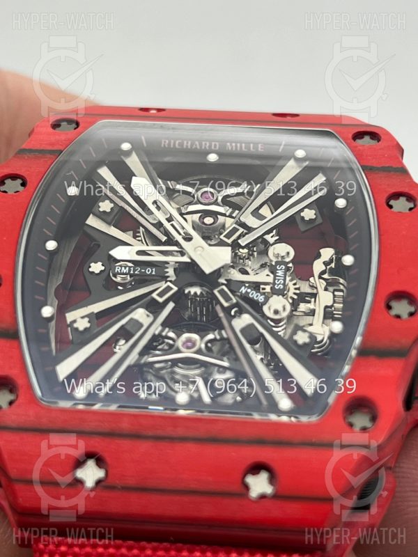 Товар Richard Mille RM 12-01 Carbon Tourbillon Фото 10 - Richard Mille RM 12-01 Carbon Tourbillon