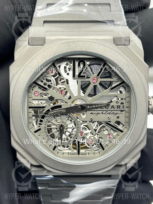 Товар Bvlgari Octo Finissimo Skeleton Art 6404 Фото 8 - Bvlgari Octo Finissimo Skeleton Art 6404