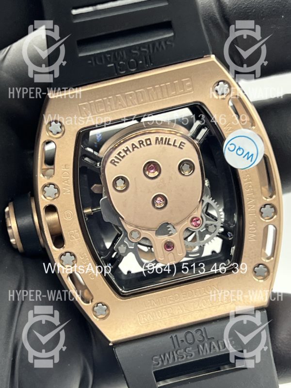 Товар Richard Mille RM 052 Skull Art 6262 Фото 9 - Richard Mille RM 052 Skull Art 6262