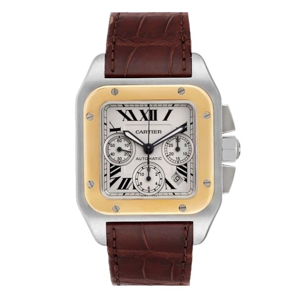 Товар Cartier Santos 100 XL Chronograph 41mm Art 6280 Фото 1 - Cartier Santos 100 XL Chronograph 41mm Art 6280
