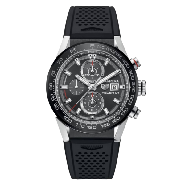 Товар TAG Heuer Carrera 43mm CAR201W.FT6095 Фото 1 - TAG Heuer Carrera 43mm CAR201W.FT6095