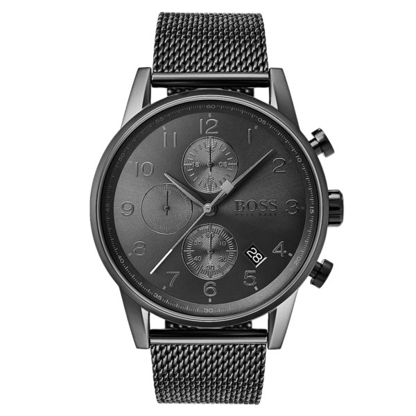Товар Hugo Boss Navigator Chronograph 44mm 1513674 Art 6621 Фото 1 - Hugo Boss Navigator Chronograph 44mm 1513674 Art 6621
