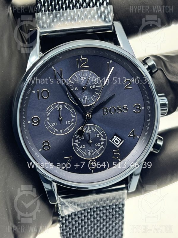 Товар Hugo Boss Navigator Chronograph 44mm 1513538 Art 6622 Фото 2 - Hugo Boss Navigator Chronograph 44mm 1513538 Art 6622