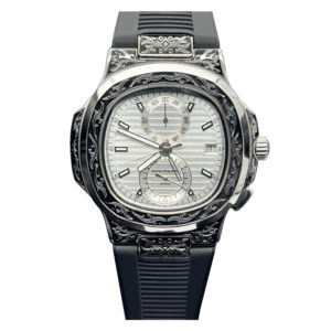 Фото 45 - Patek Philippe Nautilus 44mm Engraved Art 6551