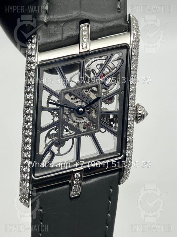 Товар Cartier Prive Tank Asymetrique Skeleton Фото 2 - Cartier Prive Tank Asymetrique Skeleton