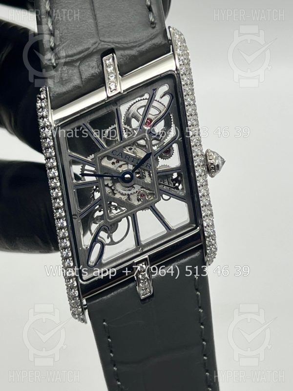 Товар Cartier Prive Tank Asymetrique Skeleton Фото 5 - Cartier Prive Tank Asymetrique Skeleton
