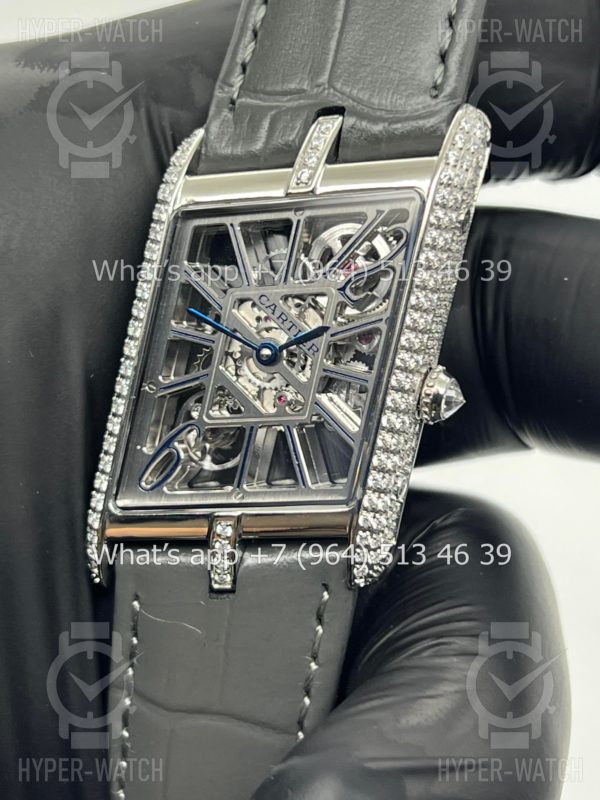 Товар Cartier Prive Tank Asymetrique Skeleton Фото 6 - Cartier Prive Tank Asymetrique Skeleton