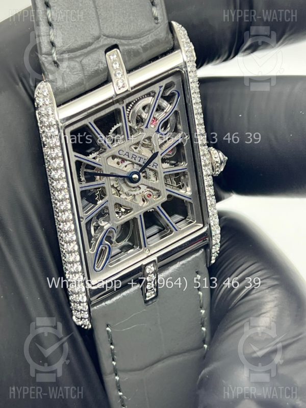 Товар Cartier Prive Tank Asymetrique Skeleton Фото 7 - Cartier Prive Tank Asymetrique Skeleton