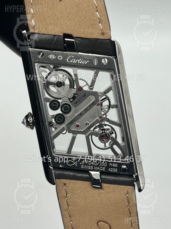 Товар Cartier Prive Tank Asymetrique Skeleton Фото 17 - Cartier Prive Tank Asymetrique Skeleton