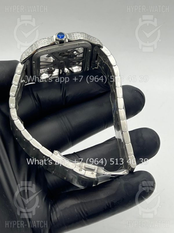 Товар Cartier Santos de Cartier Skeleton 40mm Diamond Фото 17 - Cartier Santos de Cartier Skeleton 40mm Diamond