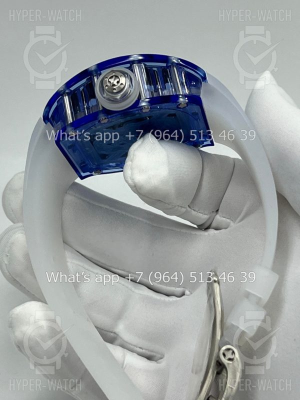 Товар Richard Mille RM 052 Skull Tourbillon Blue Sapphire Фото 13 - Richard Mille RM 052 Skull Tourbillon Blue Sapphire