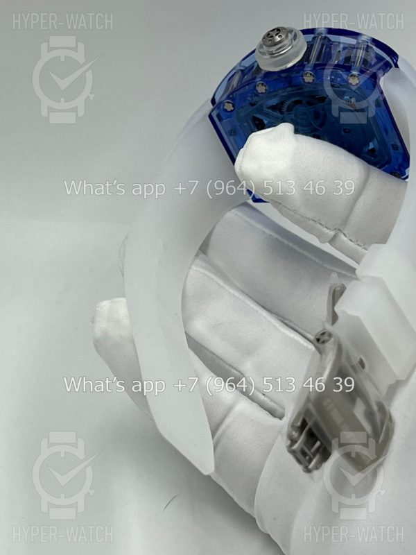 Товар Richard Mille RM 052 Skull Tourbillon Blue Sapphire Фото 15 - Richard Mille RM 052 Skull Tourbillon Blue Sapphire
