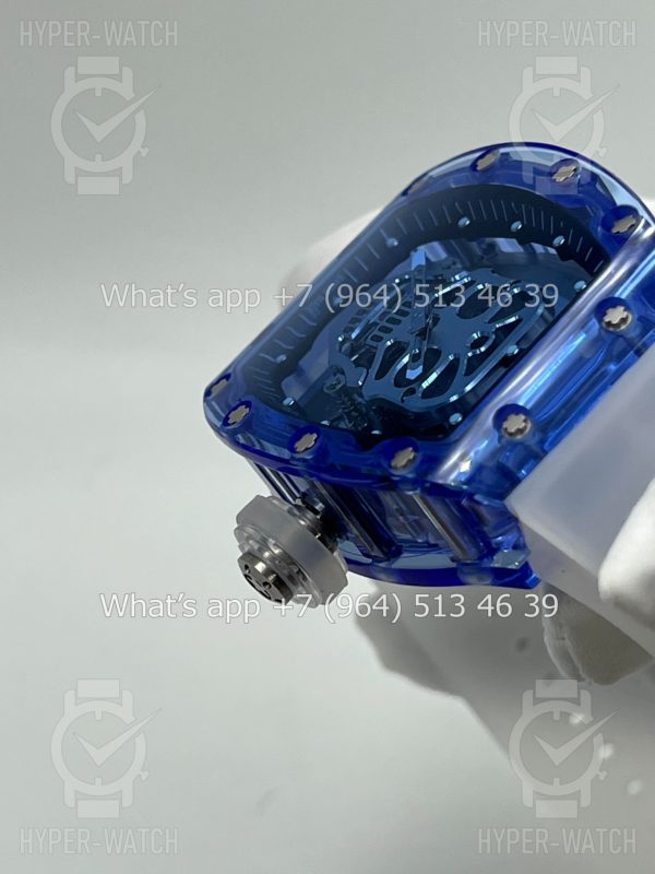 Товар Richard Mille RM 052 Skull Tourbillon Blue Sapphire Фото 17 - Richard Mille RM 052 Skull Tourbillon Blue Sapphire