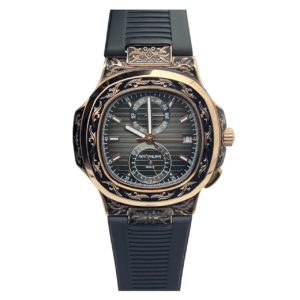Фото 45 - Patek Philippe Nautilus 44mm Engraved Art 6755