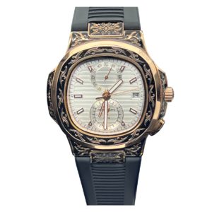 Фото 63 - Patek Philippe Nautilus 44mm Engraved Art 6756