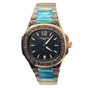 Фото 25 - Patek Philippe Nautilus 40mm Engraved Art 6760
