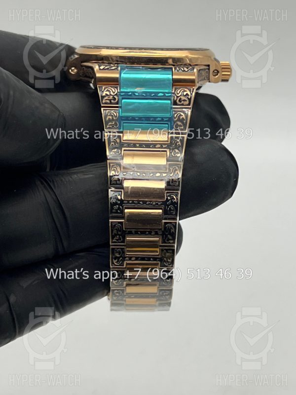 Фото 11 - Patek Philippe Nautilus 40mm Engraved Art 6761