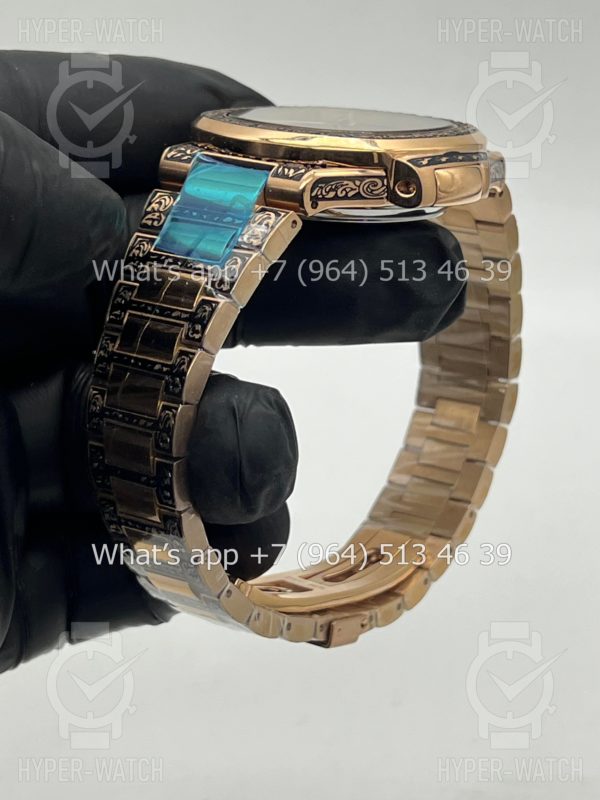 Фото 15 - Patek Philippe Nautilus 40mm Engraved Art 6761