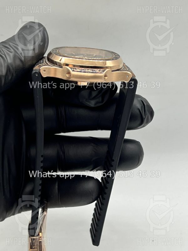 Товар Patek Philippe Nautilus 44mm Engraved Art 6755 Фото 12 - Patek Philippe Nautilus 44mm Engraved Art 6755