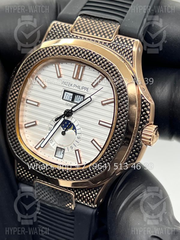Товар Patek Philippe Nautilus 40mm Engraved Art 6754 Фото 3 - Patek Philippe Nautilus 40mm Engraved Art 6754