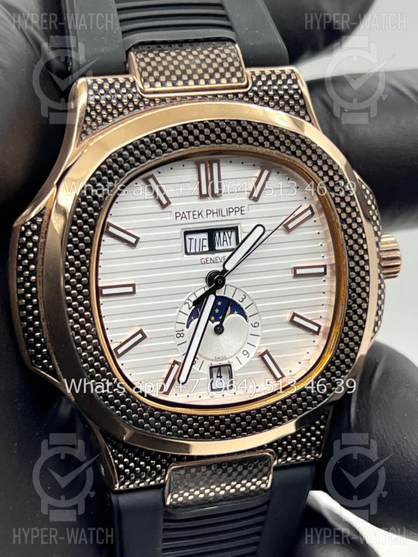 Товар Patek Philippe Nautilus 40mm Engraved Art 6754 Фото 5 - Patek Philippe Nautilus 40mm Engraved Art 6754