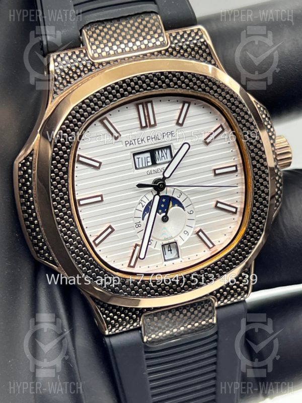 Товар Patek Philippe Nautilus 40mm Engraved Art 6754 Фото 10 - Patek Philippe Nautilus 40mm Engraved Art 6754