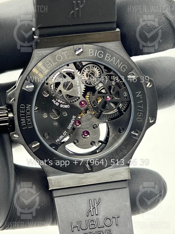 Товар Hublot Big Bang Tourbillion Skeleton Black 44mm Фото 20 - Hublot Big Bang Tourbillion Skeleton Black 44mm