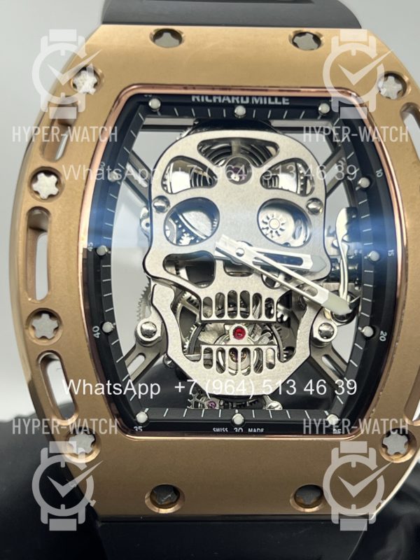 Товар Richard Mille RM 052 Skull Tourbillon Steel Фото 4 - Richard Mille RM 052 Skull Tourbillon Steel