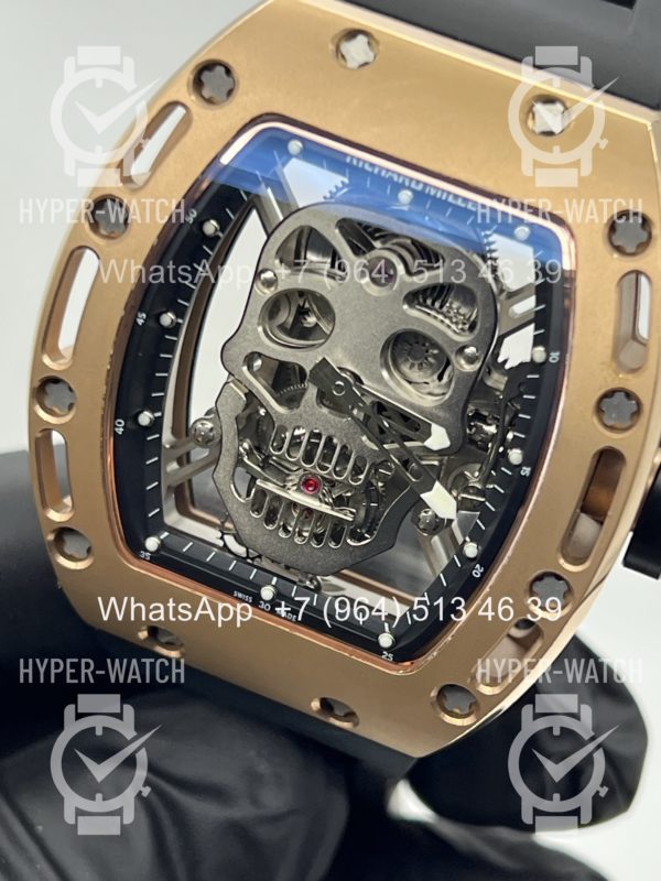 Товар Richard Mille RM 052 Skull Tourbillon Steel Фото 6 - Richard Mille RM 052 Skull Tourbillon Steel