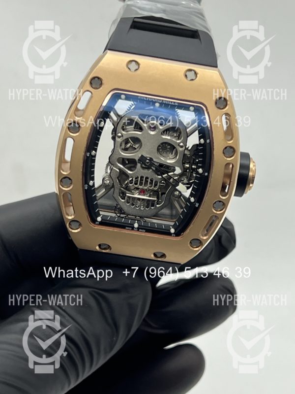 Товар Richard Mille RM 052 Skull Tourbillon Steel Фото 7 - Richard Mille RM 052 Skull Tourbillon Steel