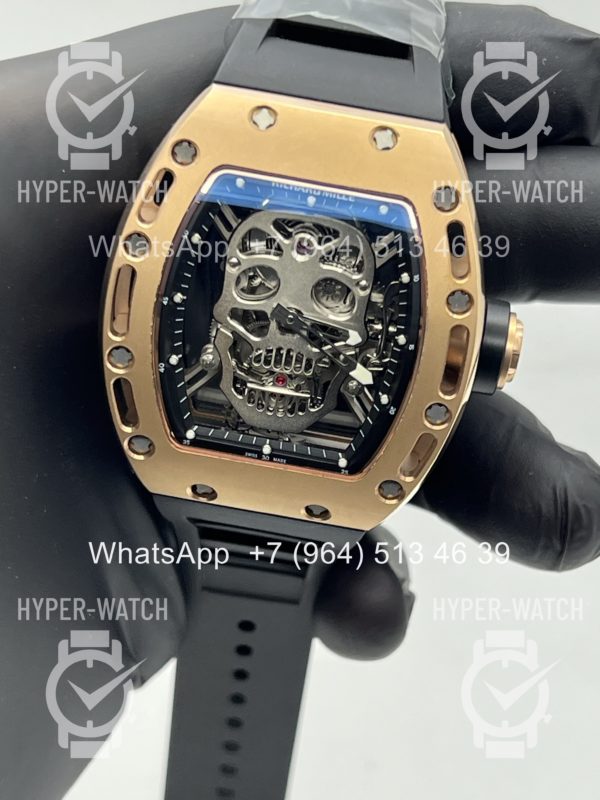 Товар Richard Mille RM 052 Skull Tourbillon Steel Фото 8 - Richard Mille RM 052 Skull Tourbillon Steel