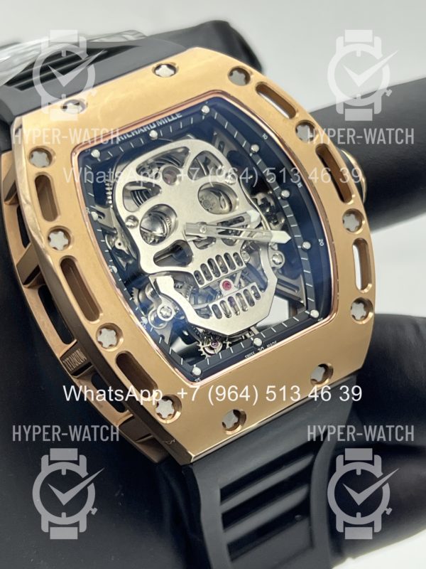 Товар Richard Mille RM 052 Skull Tourbillon Steel Фото 9 - Richard Mille RM 052 Skull Tourbillon Steel