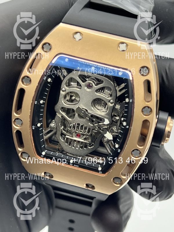 Товар Richard Mille RM 052 Skull Tourbillon Steel Фото 12 - Richard Mille RM 052 Skull Tourbillon Steel