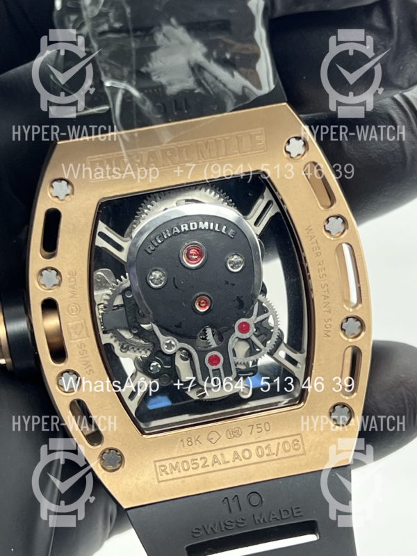 Товар Richard Mille RM 052 Skull Tourbillon Steel Фото 17 - Richard Mille RM 052 Skull Tourbillon Steel